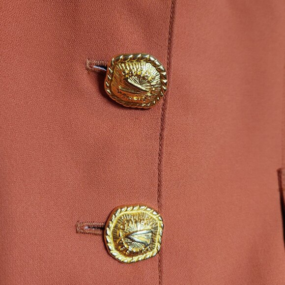 Vertigo Orange Sleeveless Suit, Size EU 40 (US 8) - Picture 6 of 8